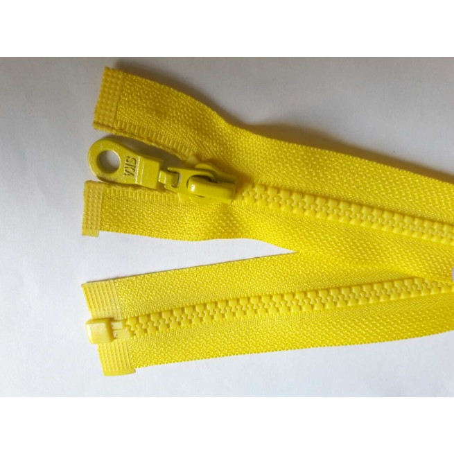 Молния пластик ТРАКТОР 5 мм разъемная желтый 25 см фото